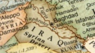 Iraq on map
