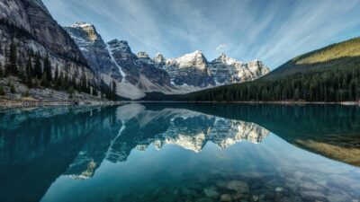 Optimized Alberta Morraine lake