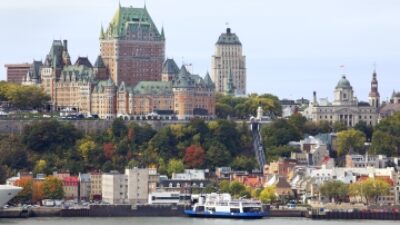 Optimized quebec city skyline