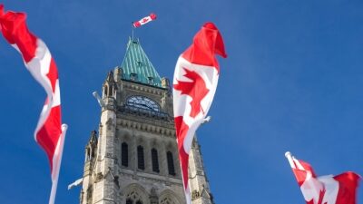 Canada flags ottawa